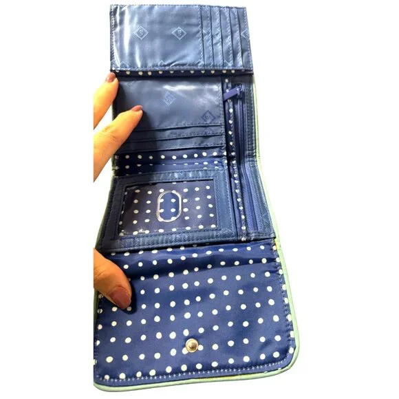 Vera‎ Bradley Quilted Paisley Wallet - Picture 5 of 7